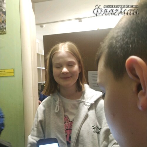 Занятиях в детском клубе «Флагман»